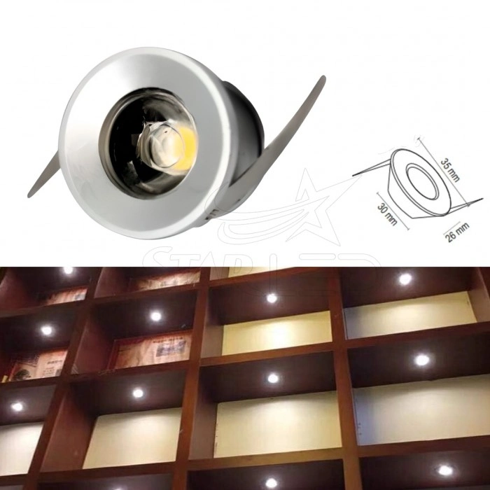 1 Watt Yıldız LED Spot