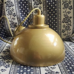 25 Cm Mat Gold Kasa Sarkıt Tas İmalat Avize