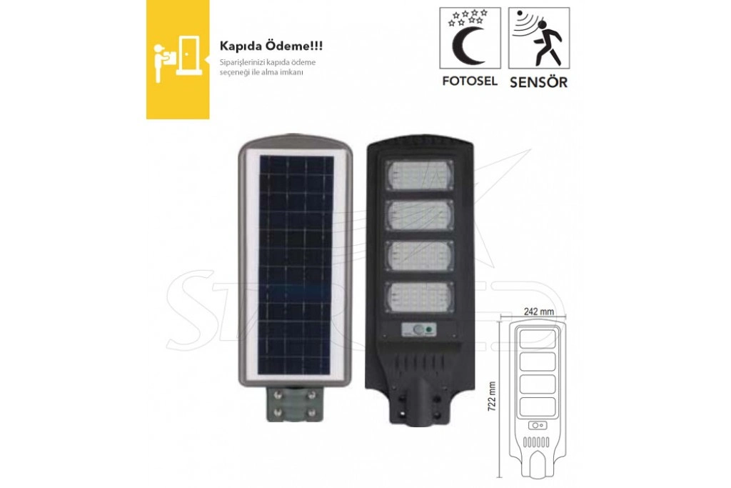 100 Watt Solar LED Projektör: Gücünü Güneşten Alan Aydınlatma 100 Watt Solar LED Projektör: Gücünü Güneşten Alan Aydınlatma