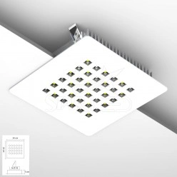 55 Watt 36 LED'li Kare Kuyumcu Vitrin Aydınlatması