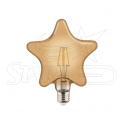 6 Watt Star Rustik LED Ampul E27 Duylu