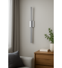 Krom Kasa 80 Cm Dekoratif Çubuk LED Aplik Krom Kasa 80 Cm Dekoratif Çubuk LED Aplik
