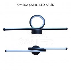 OMEGA Şarjlı LED Aplik