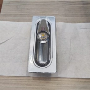 3 Watt Krom Kasa Yatak Başı LED Aplik