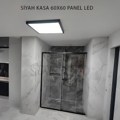 Siyah Kasa 60x60 Sıva Üstü Panel LED