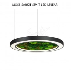 Moss Sarkıt 80 Cm Simit LED Linear Aydınlatma