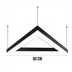 Üçgen LED Linear 60x60x60 Cm