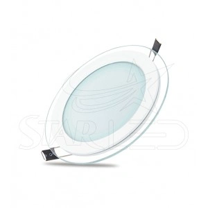 18 Watt Camlı Yuvarlak Panel LED