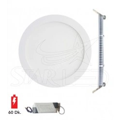 Kit'li 15 Watt LED Panel Sıva Altı Yuvarlak