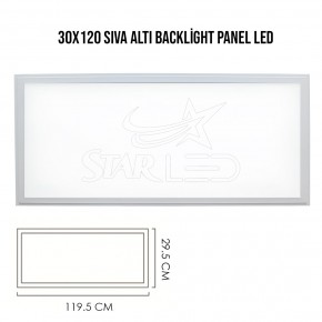 30X120 Sıva Altı 40 Watt LED Panel