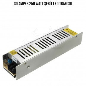 12 Volt 30 Amper 360 Watt Şerit LED Trafosu