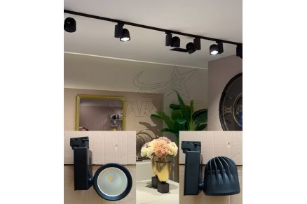 Samsung LED’li 30W - 40W Ray Spot Aydınlatma | Philips Driver’lı, Monofaze Soketli