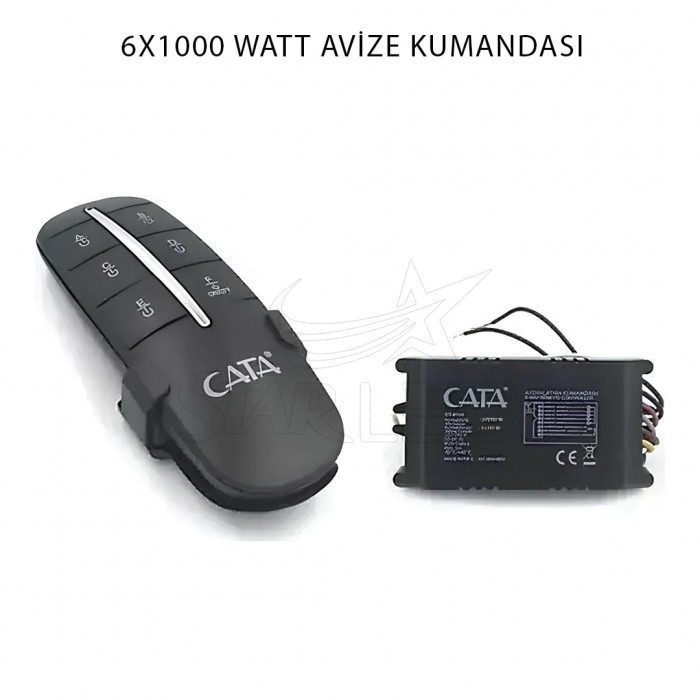 6X1000 Watt Avize Kumandası